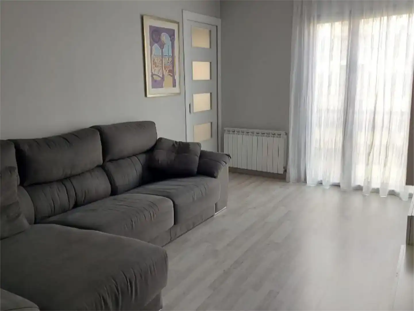 Sala de estar de Piso en venta en Batea con Parquet y Balcón
