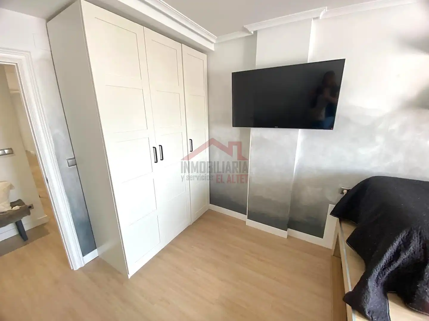 Schlafzimmer von Wohnung zum Verkauf in Elche / Elx mit Klimaanlage, Heizung und Ofen