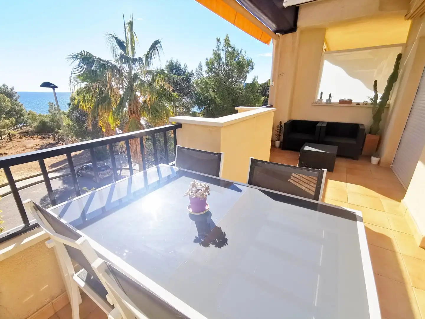 Terraza de Apartamento de alquiler en Altea con Aire acondicionado, Calefacción y Terraza