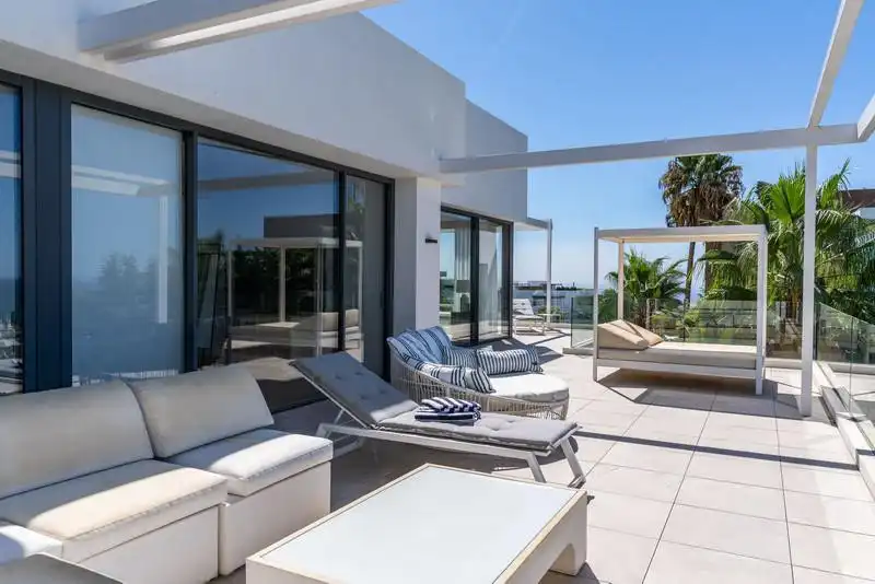 Terraza de Casa o chalet de alquiler en Elviria - Cabopino