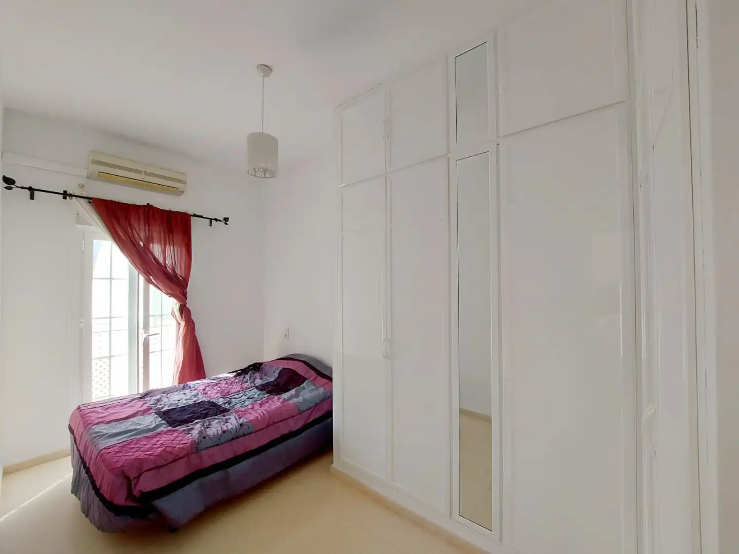 Bedroom of Flat for sale in Brenes  with Air Conditioner