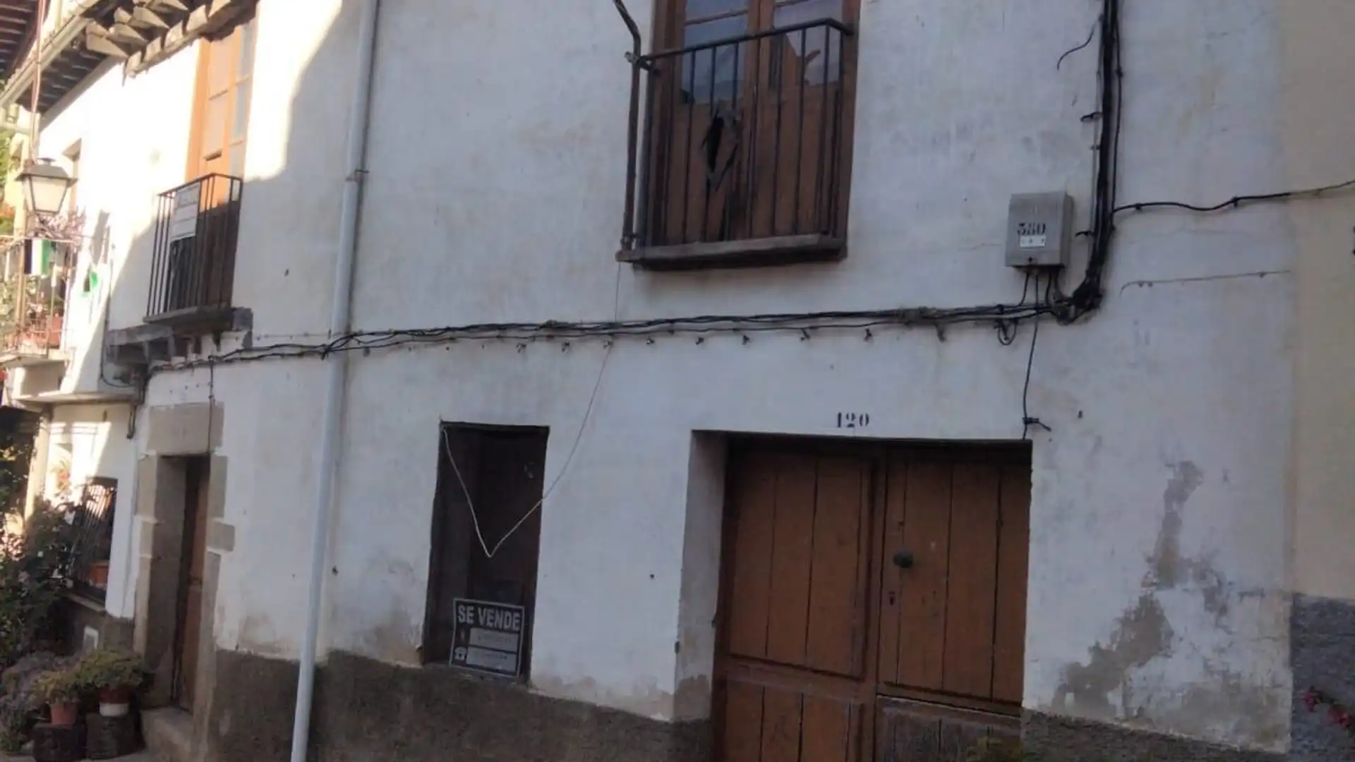 Vista exterior de Casa o chalet en venta en Tornavacas