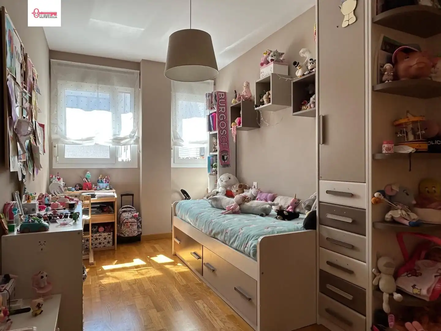 Schlafzimmer von Wohnung zum Verkauf in Burgos mit Heizung, Parkett und Abstellraum