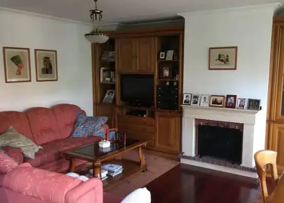 Sala de estar de Casa o chalet en venta en Santiago de Compostela 