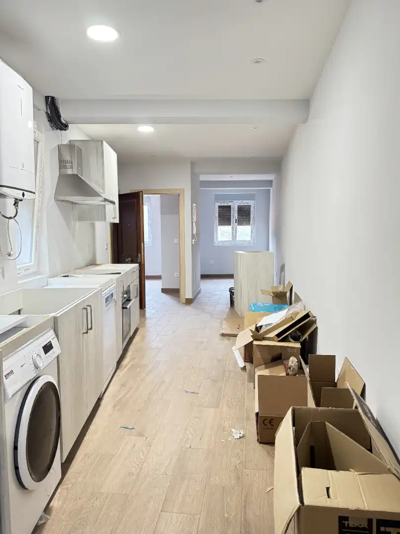 Cocina de Piso en venta en Avilés con Terraza y Balcón