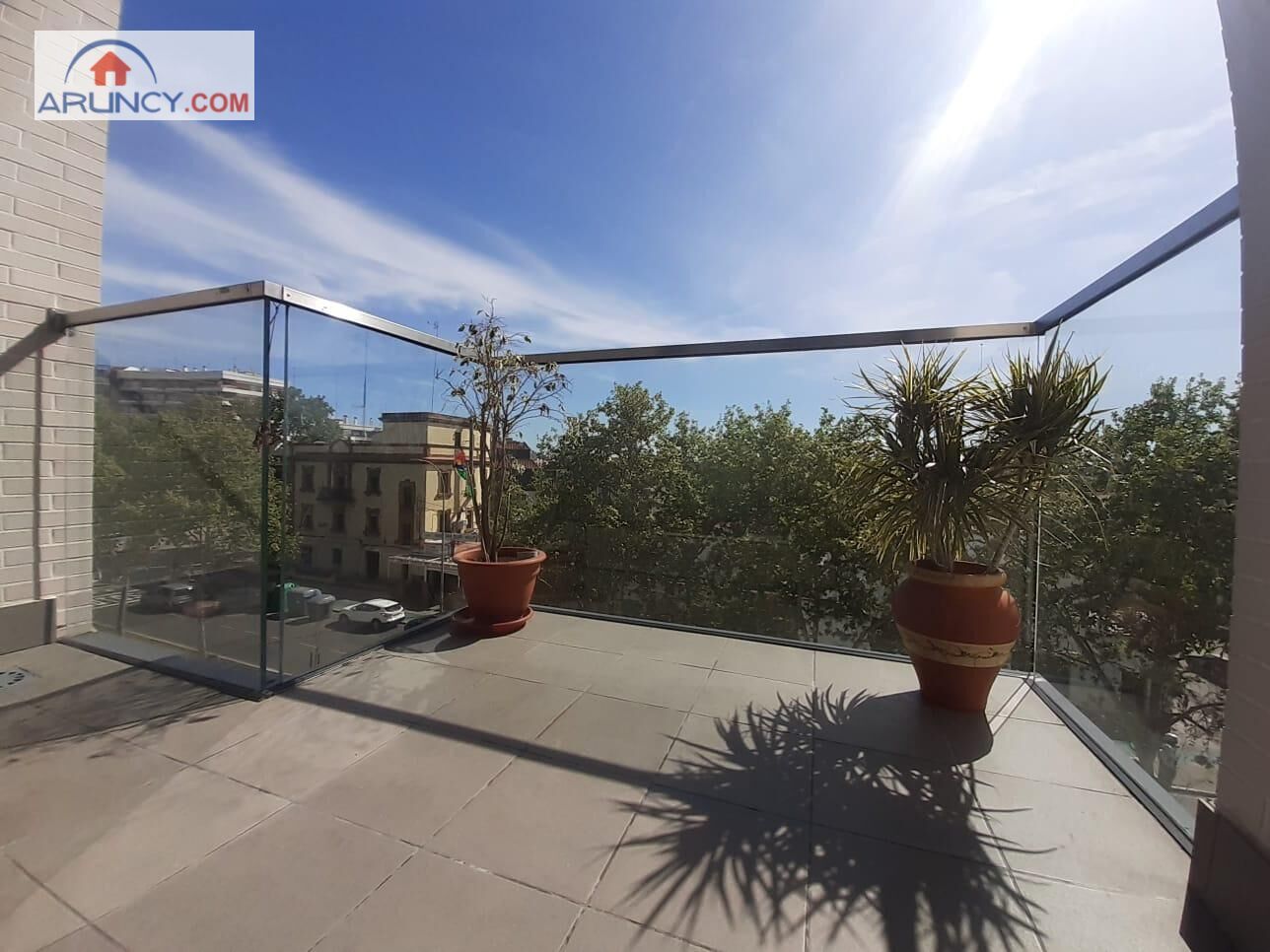 Terrace of Flat for sale in  Sevilla Capital  with Air Conditioner, Heating and Terrace
