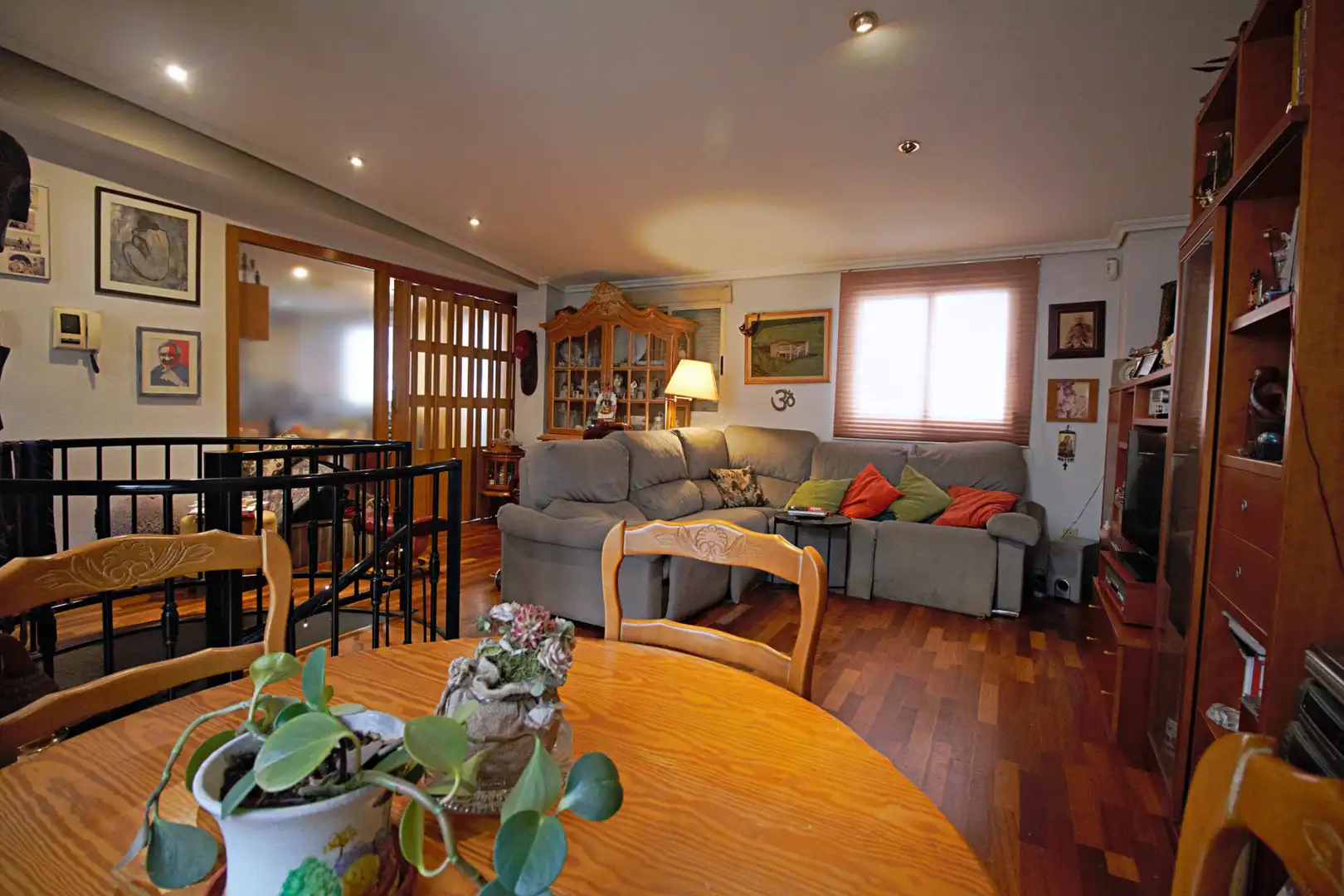 Sala d'estar de Àtic en venda en Valencia amb Aire condicionat, Calefacció i Parquet