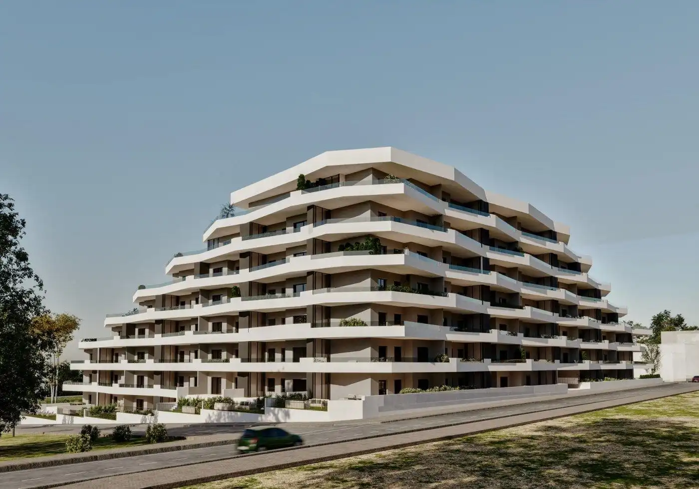 Exterior view of Apartments for sale in Orihuela  with Air Conditioner, Terrace and Storage room