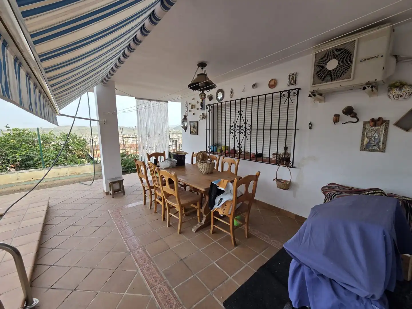 Terraza de Casa o chalet en venta en Málaga con Jardín privado, Terraza y Piscina