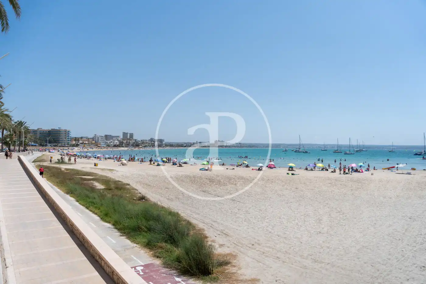 Vista exterior de Casa adosada en venta en  Palma de Mallorca con Aire acondicionado, Calefacción y Terraza
