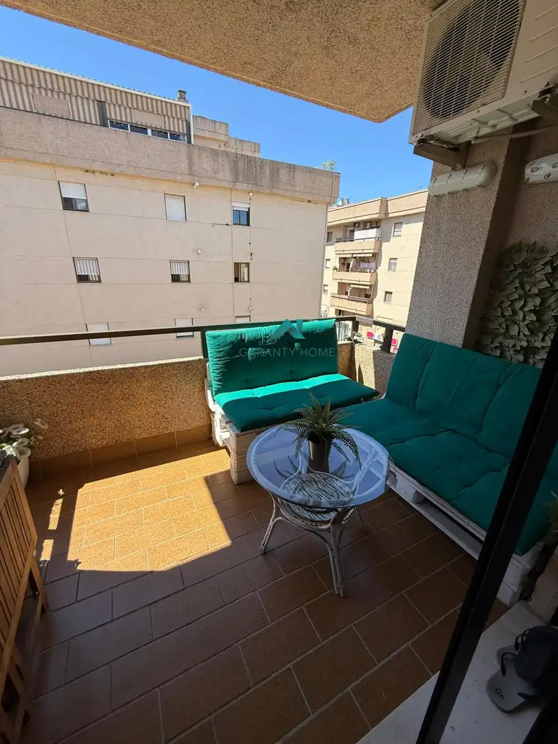Balcony of Flat for sale in Jerez de la Frontera  with Air Conditioner, Parquet flooring and Terrace