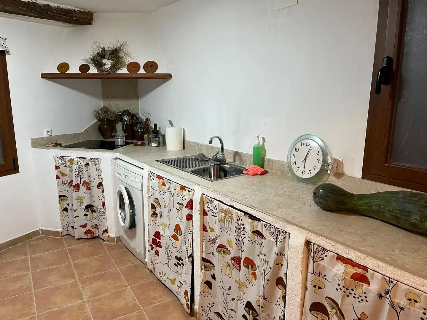 Cuina de Finca rústica en venda en Palomera amb Calefacció