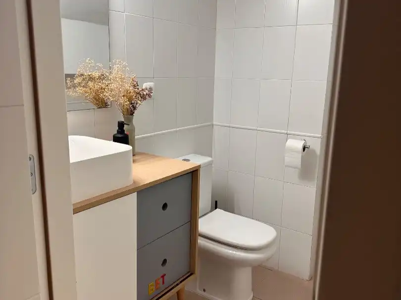 Bathroom of Houses for sale in Tomares  with Air Conditioner and Terrace