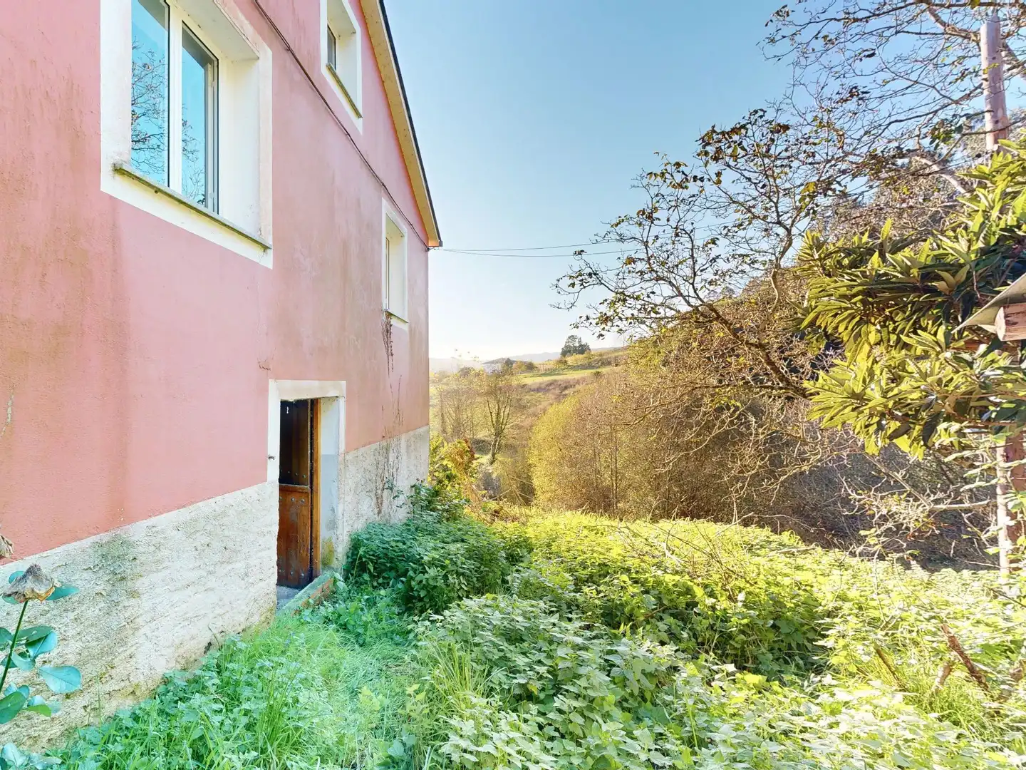 Jardí de Casa o xalet en venda en Trabada amb Traster