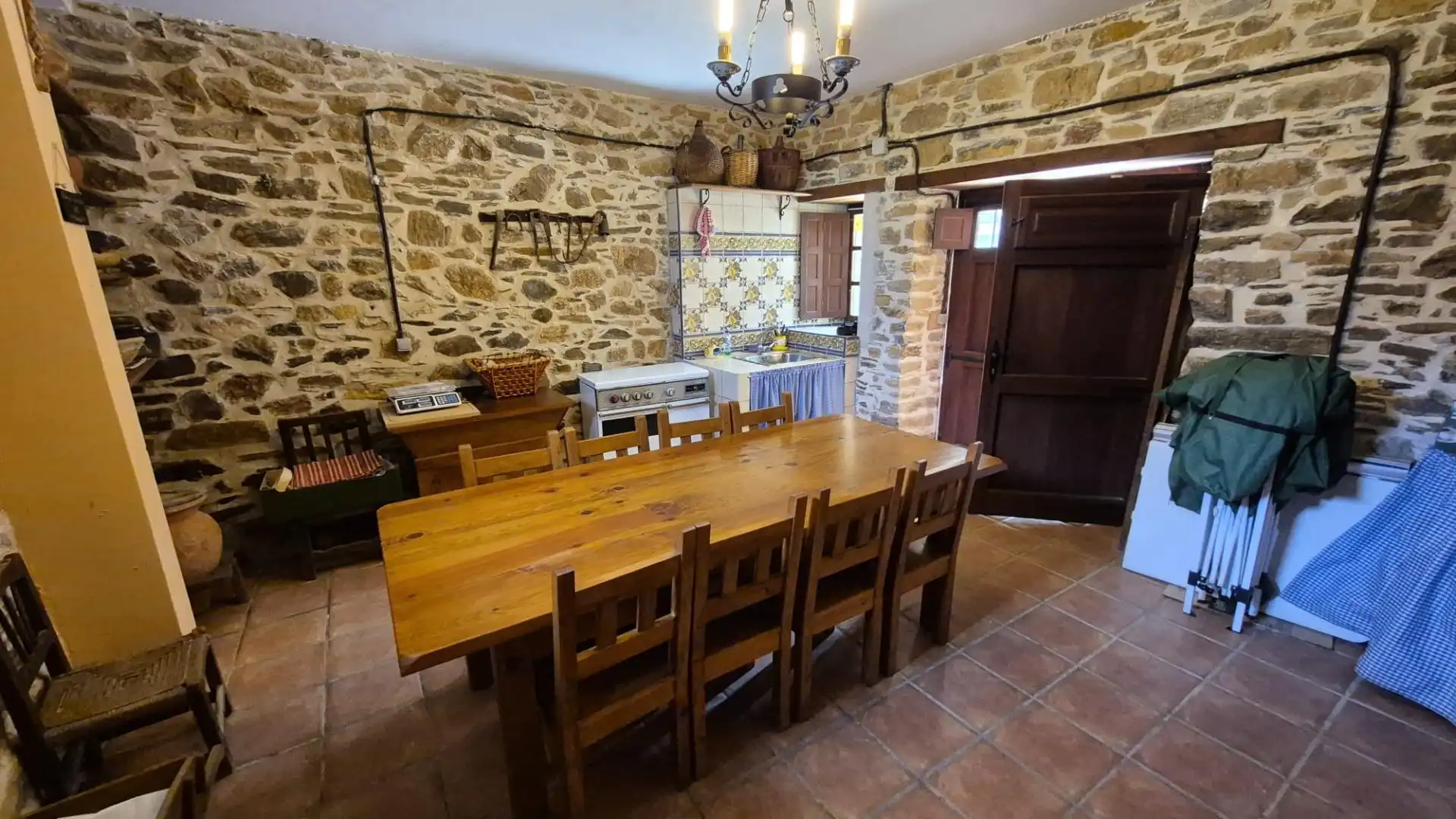 Cocina de Casa o chalet en venta en Ponferrada con Terraza