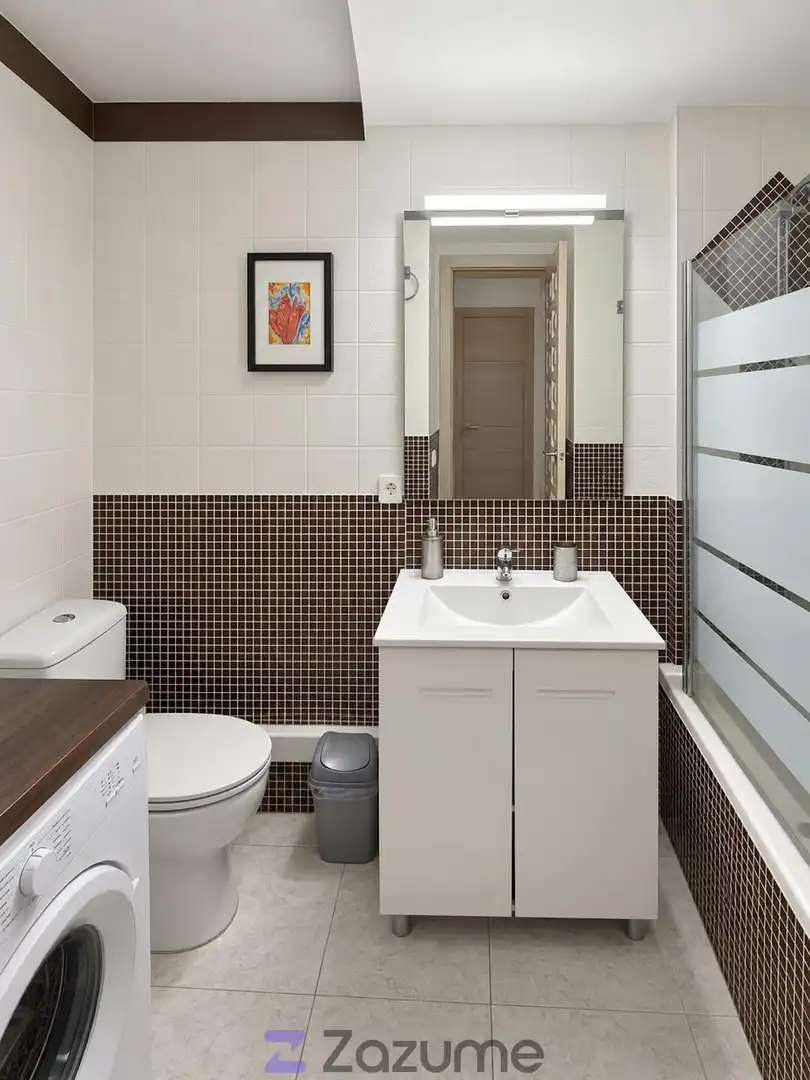 Badezimmer von Wohnung zur Miete in Torremolinos mit Klimaanlage, Schwimmbad und Möbliert
