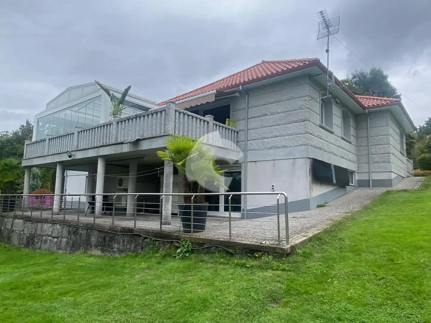 Vista exterior de Casa o chalet en venta en Xunqueira de Ambía con Calefacción, Jardín privado y Terraza