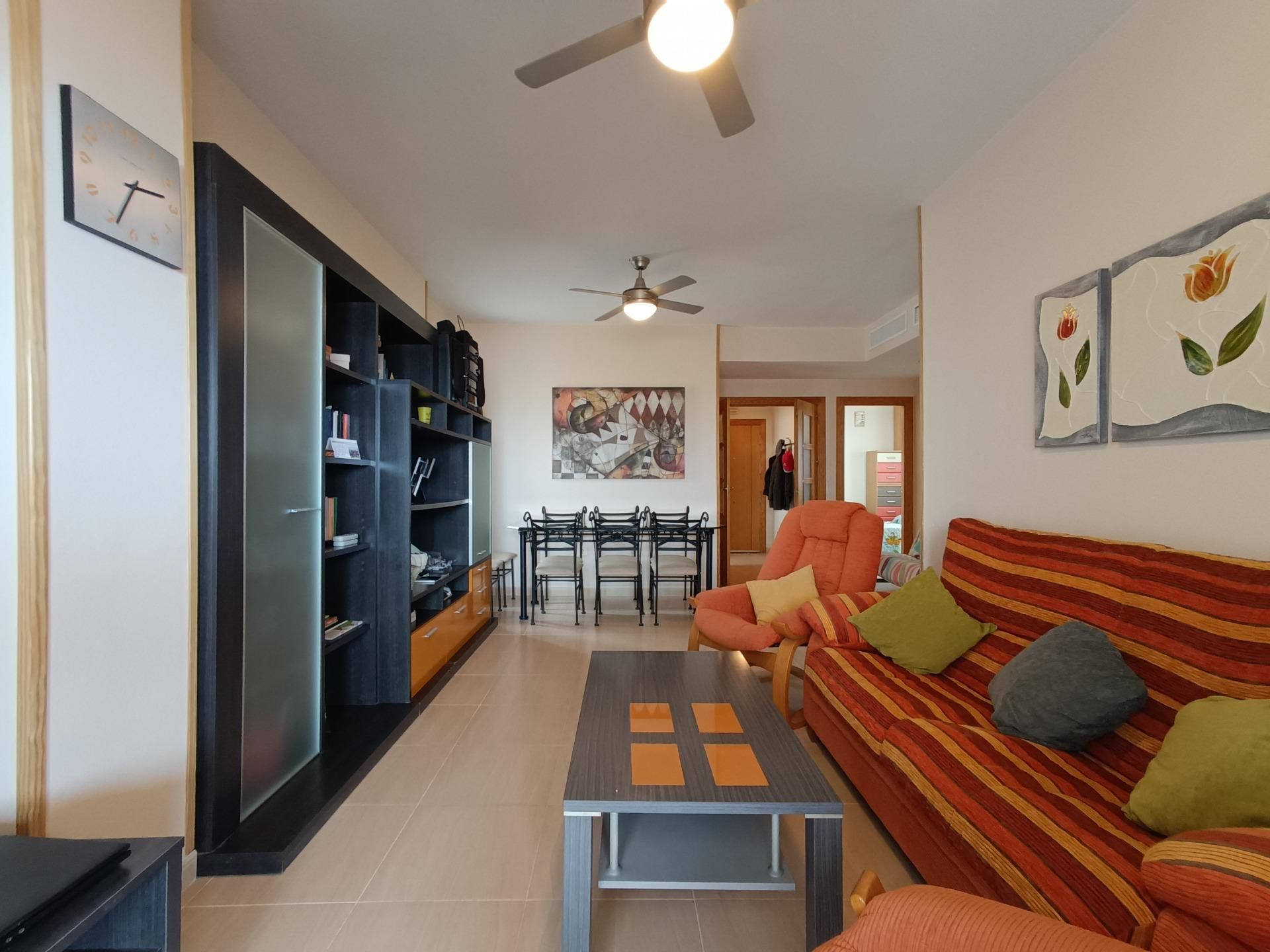 Sala d'estar de Àtic en venda en Roquetas de Mar amb Aire condicionat, Calefacció i Terrassa