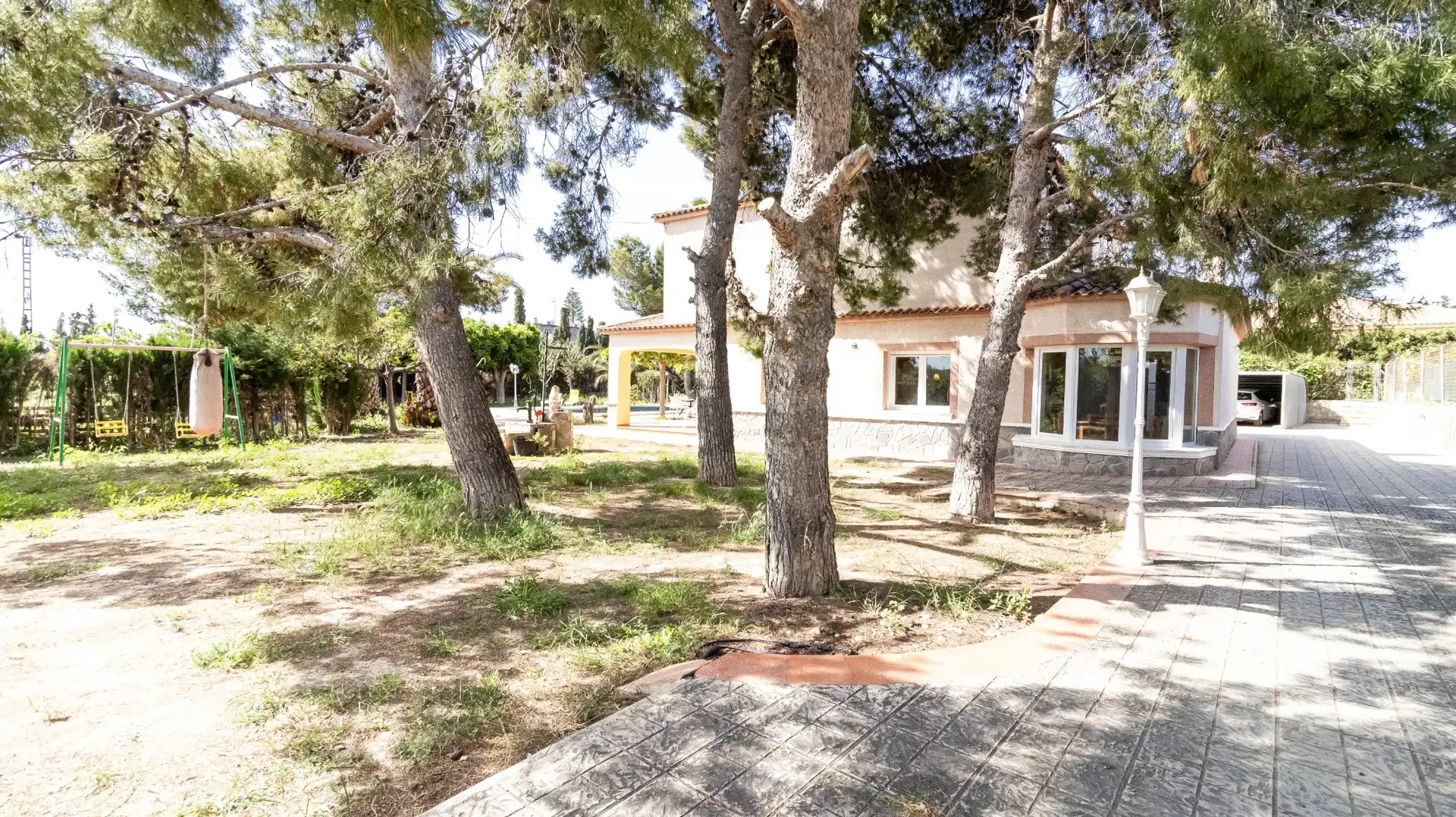 Jardín de Casa o chalet en venta en Elche / Elx con Aire acondicionado, Calefacción y Terraza