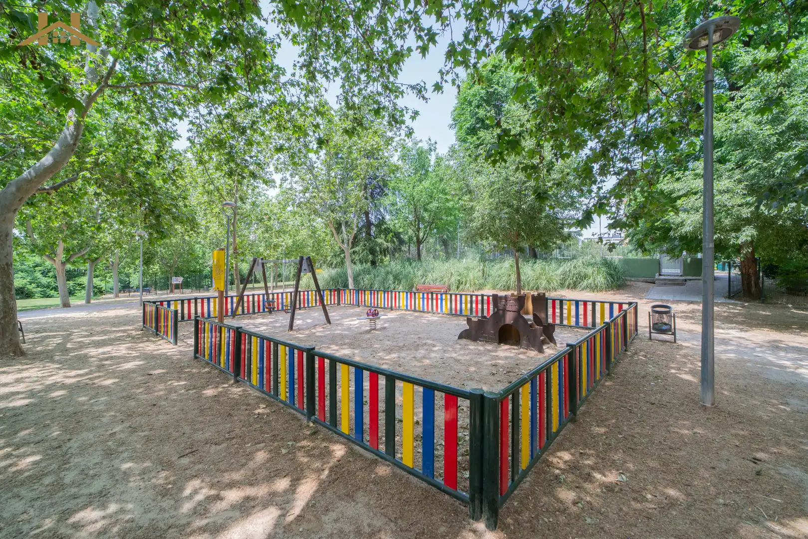 Jardí de Pis en venda en Móstoles amb Aire condicionat, Terrassa i Moblat