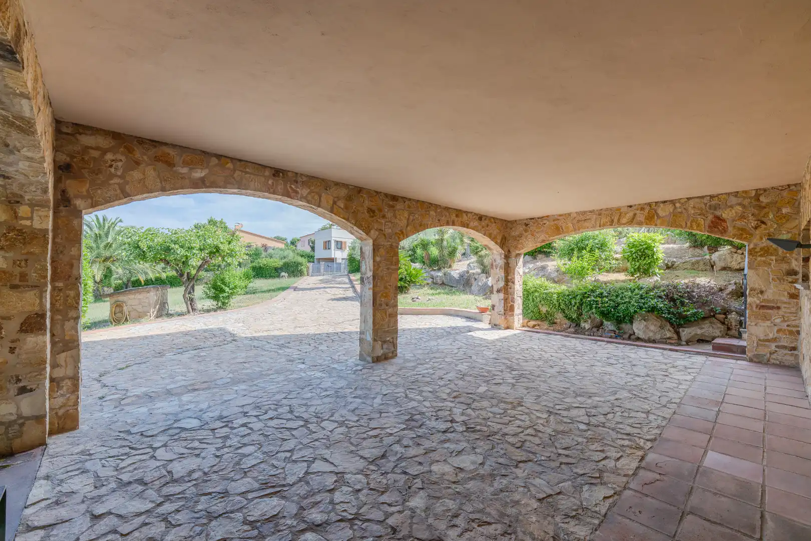 Terraza de Casa o chalet en venta en La Bisbal d'Empordà con Calefacción, Jardín privado y Terraza