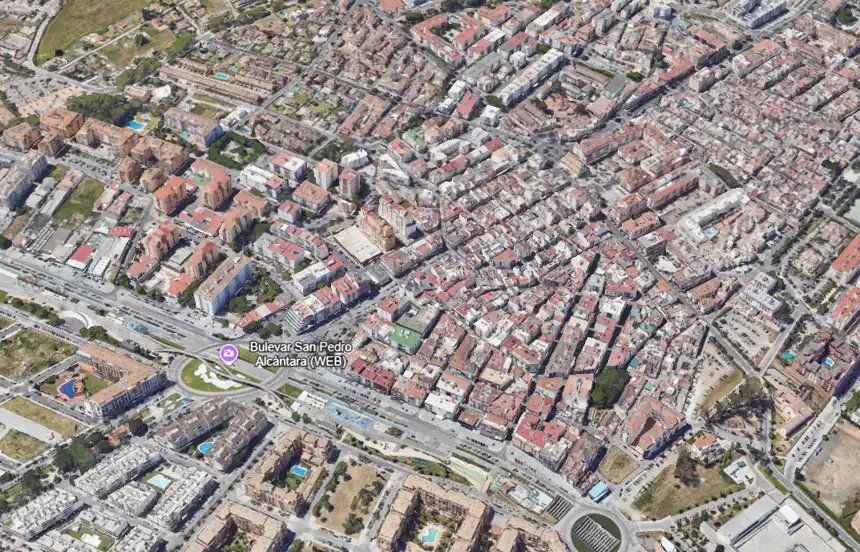 Vista exterior de Local en venta en Marbella con Aire acondicionado, Calefacción y Terraza