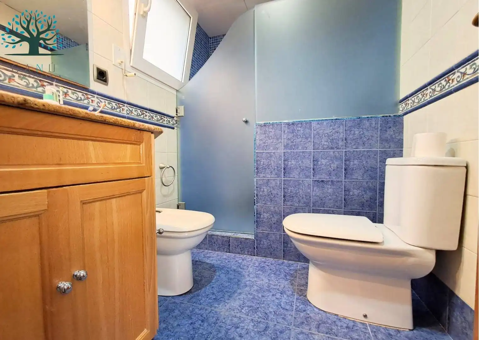 Baño de Casa o chalet en venta en Mazarrón con Aire acondicionado, Terraza y Trastero