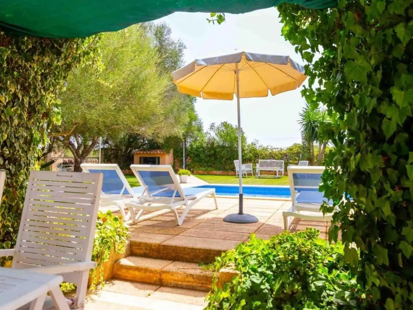 Jardí de Casa o xalet de lloguer en Santa Margalida amb Aire condicionat, Calefacció i Terrassa