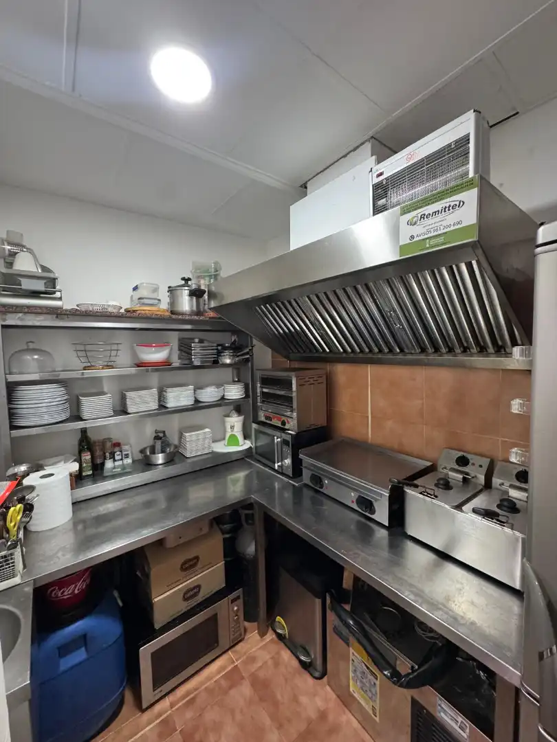 Cocina de Local en traspaso en Valencia con Aire acondicionado y Amueblado