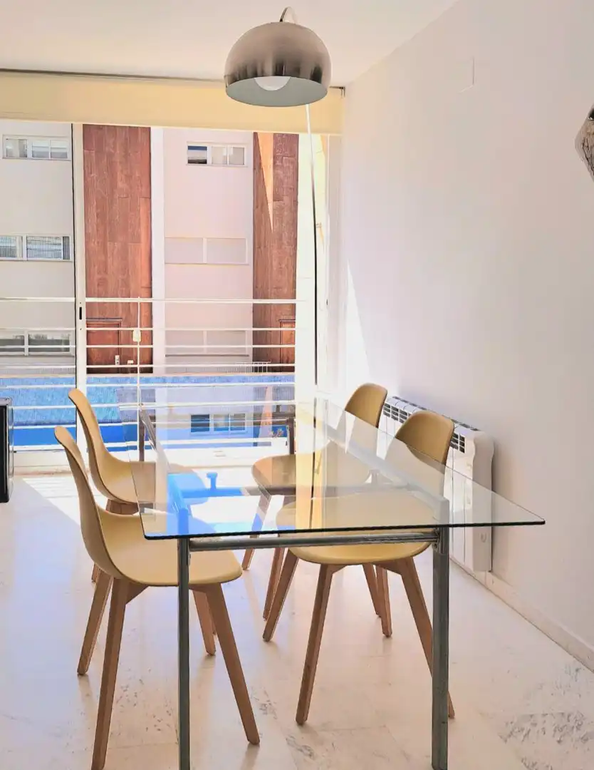 Menjador de Apartament en venda en Jávea / Xàbia amb Jardí privat