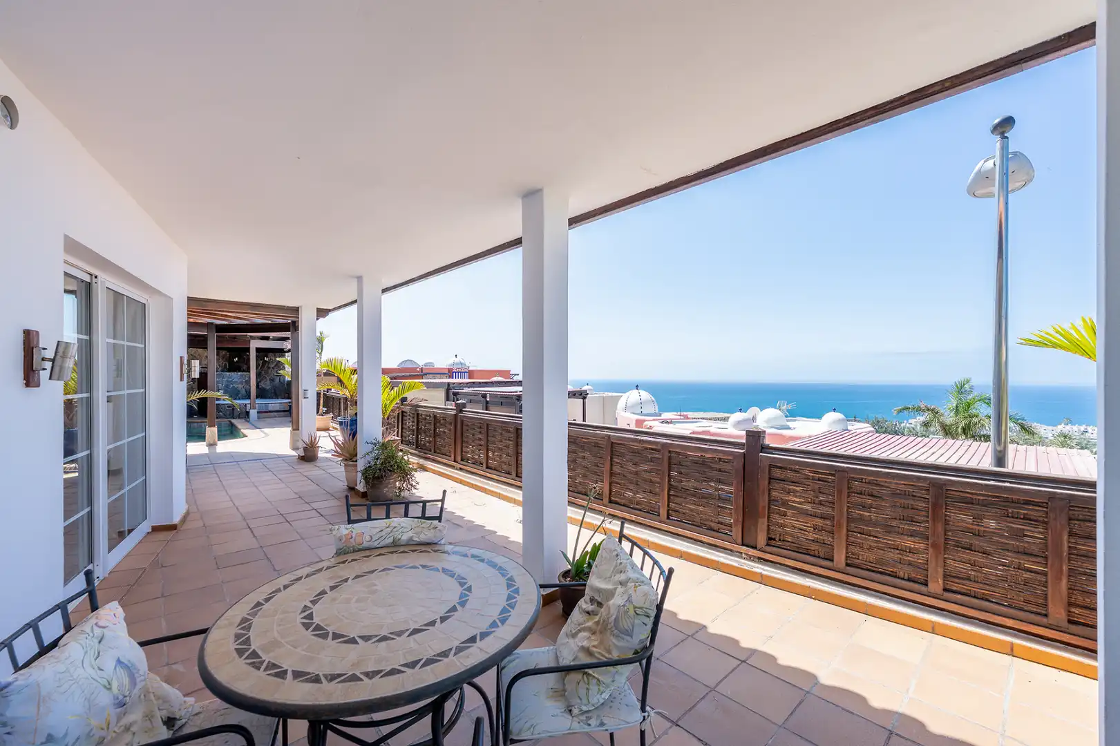 Terraza de Casa o chalet en venta en San Bartolomé de Tirajana con Aire acondicionado, Jardín privado y Terraza
