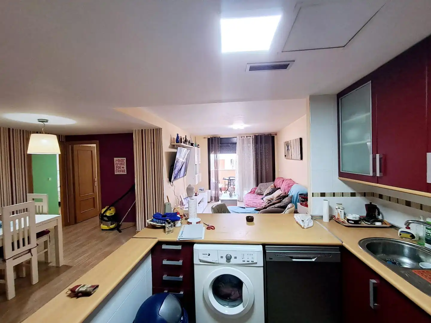 Kitchen of Apartments for sale in Águilas  with Air Conditioner, Heating and Furnished