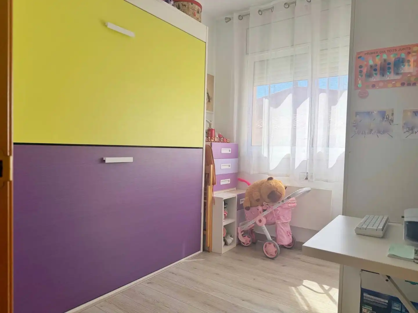 Bedroom of Flat for sale in Roda de Berà  with Air Conditioner, Heating and Parquet flooring