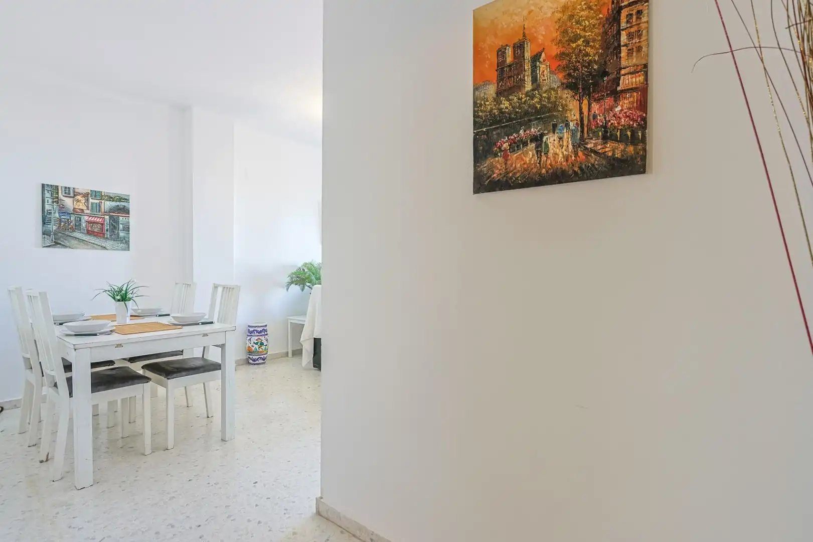Dining room of Flat for sale in Sevilla  with Air Conditioner and Furnished