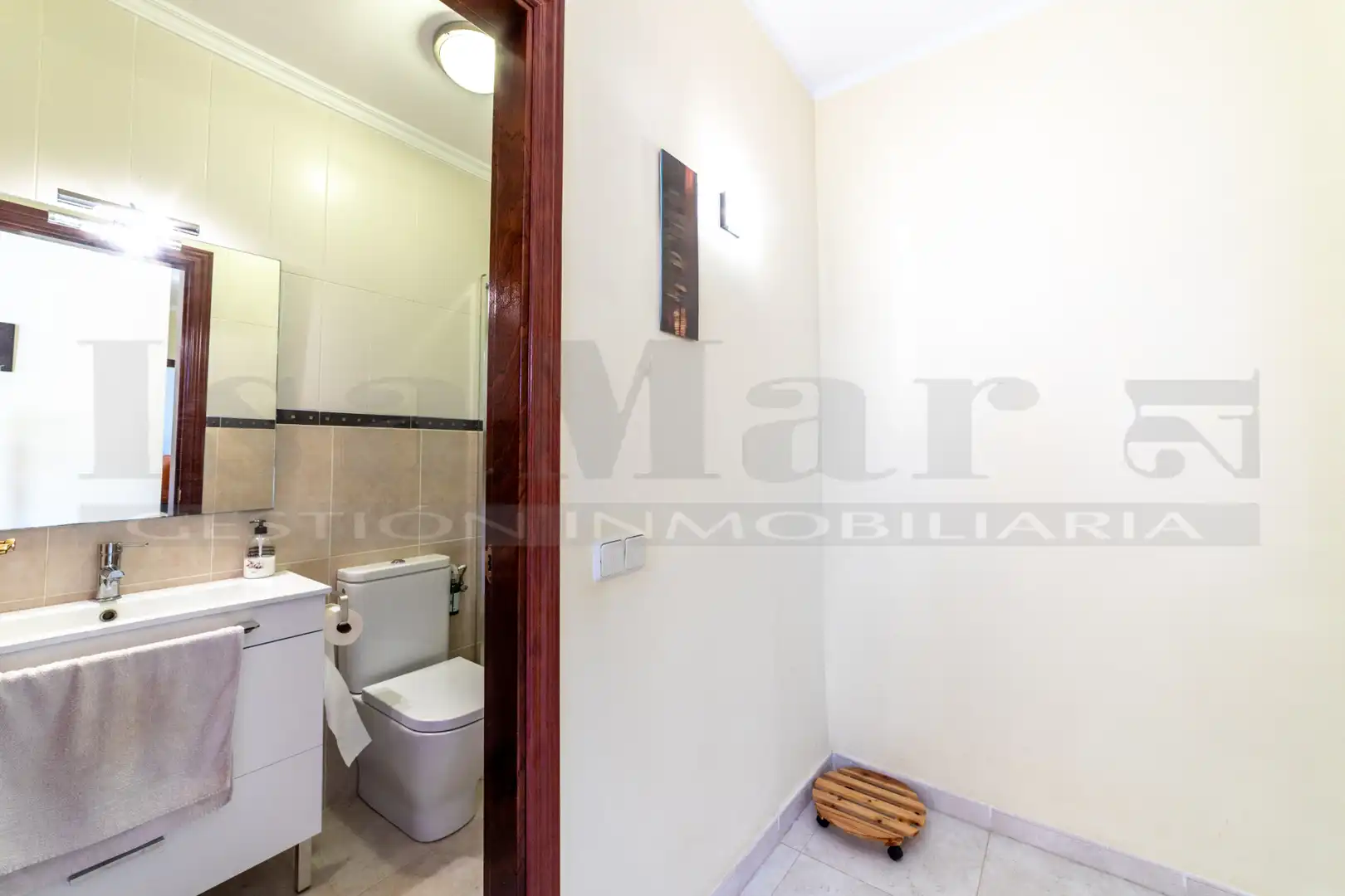 Baño de Casa adosada en venta en Calafell con Aire acondicionado, Calefacción y Jardín privado