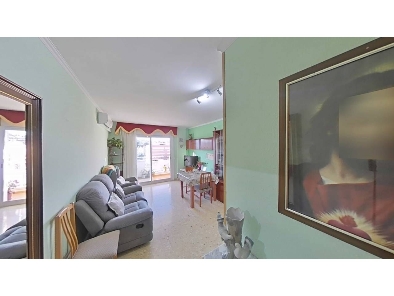 Living room of Flat for sale in Granollers  with Air Conditioner, Heating and Balcony