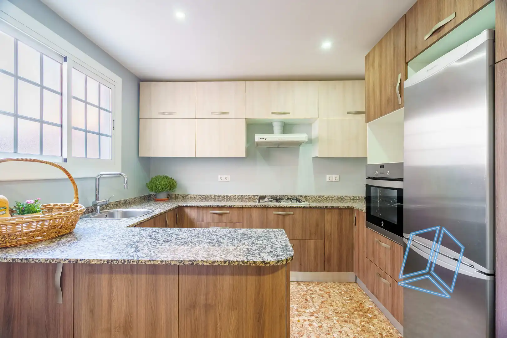 Küche von Wohnung zum Verkauf in Gavà mit Abstellraum und Balkon