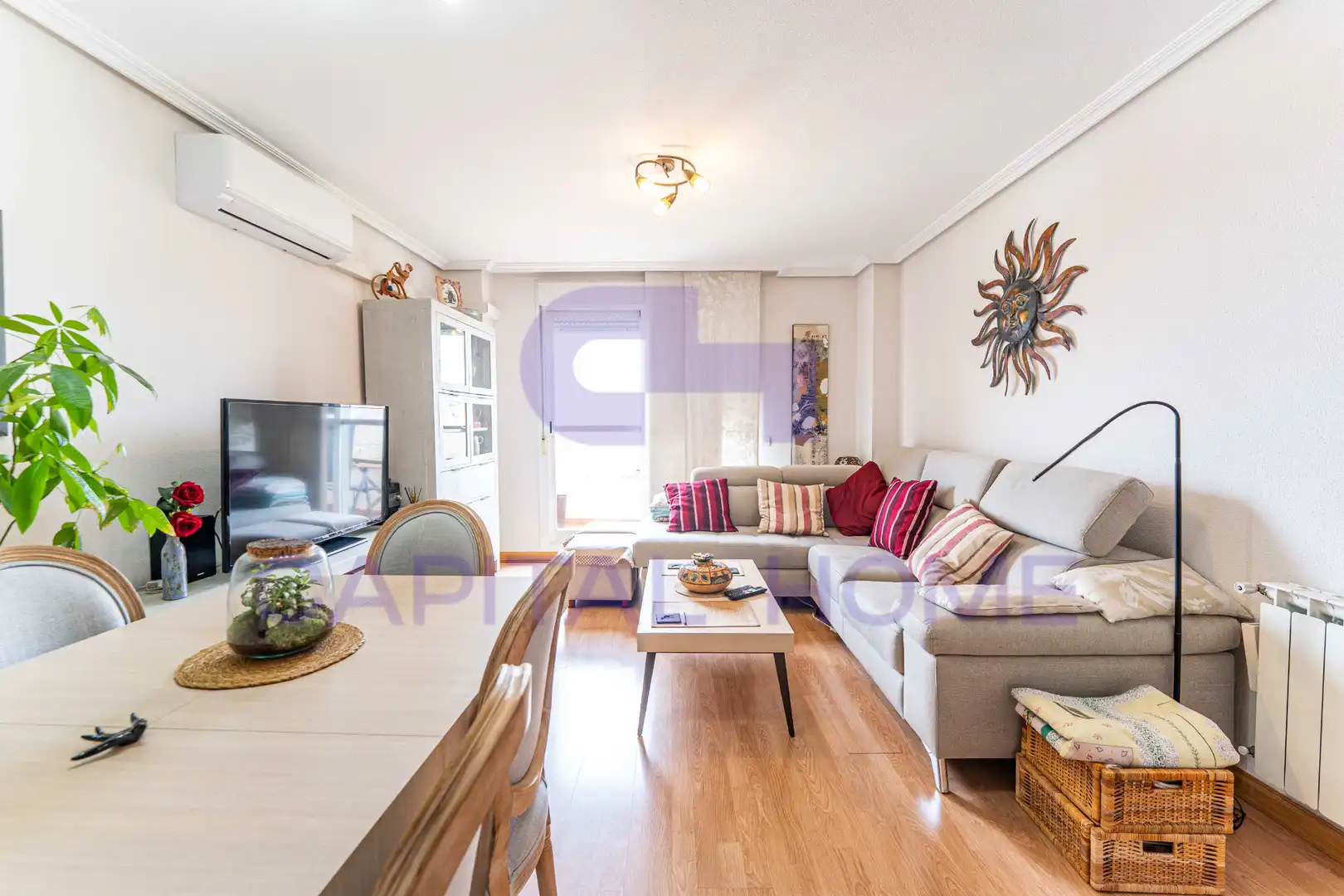 Wohnzimmer von Maisonette zum Verkauf in Alcorcón mit Klimaanlage, Heizung und Parkett
