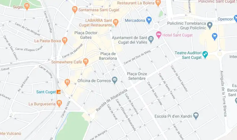 Vista exterior de Casa o xalet en venda en Sant Cugat del Vallès amb Aire condicionat, Calefacció i Jardí privat