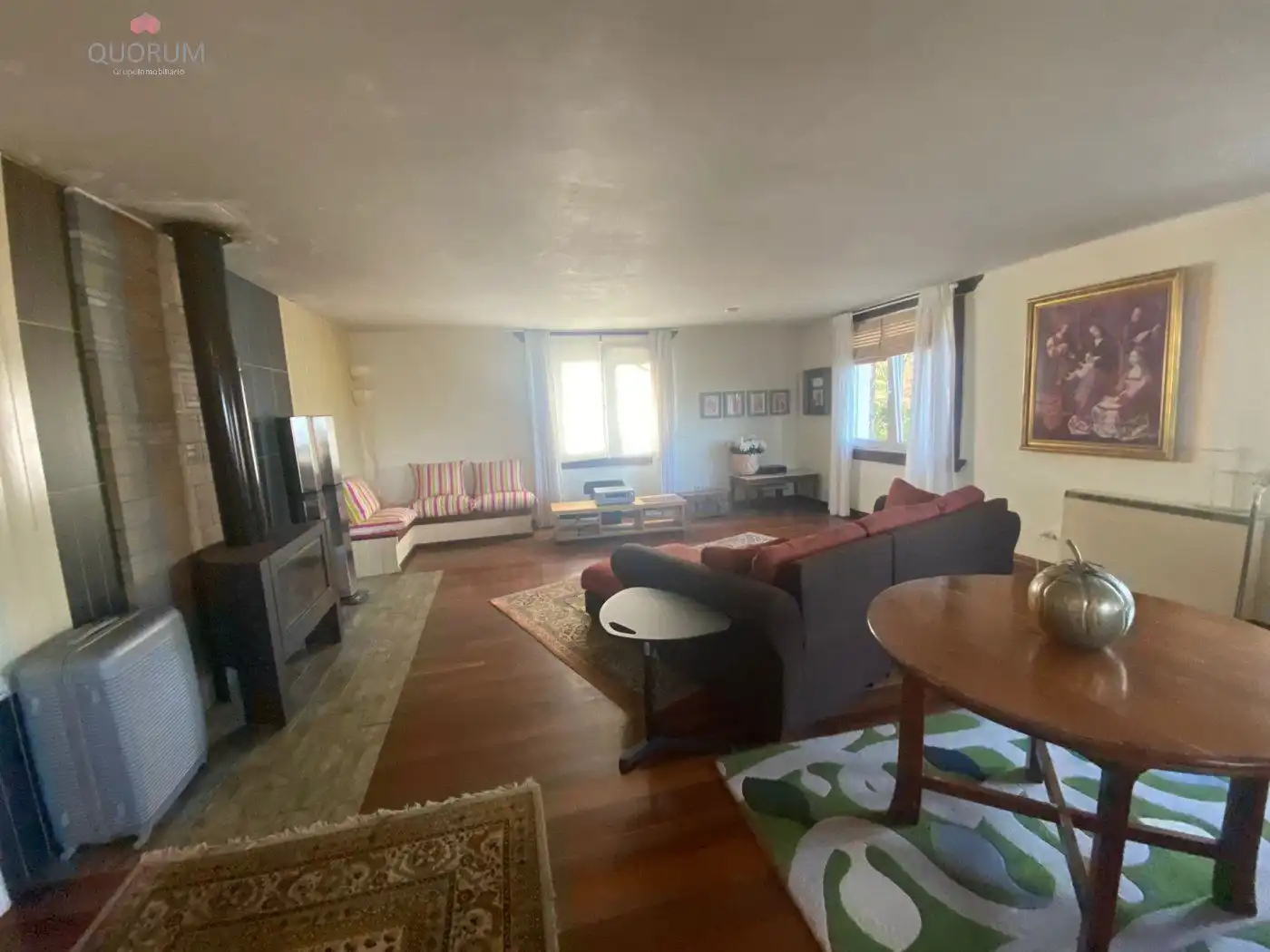 Sala de estar de Casa o chalet en venta en Mungia con Calefacción, Trastero y Amueblado