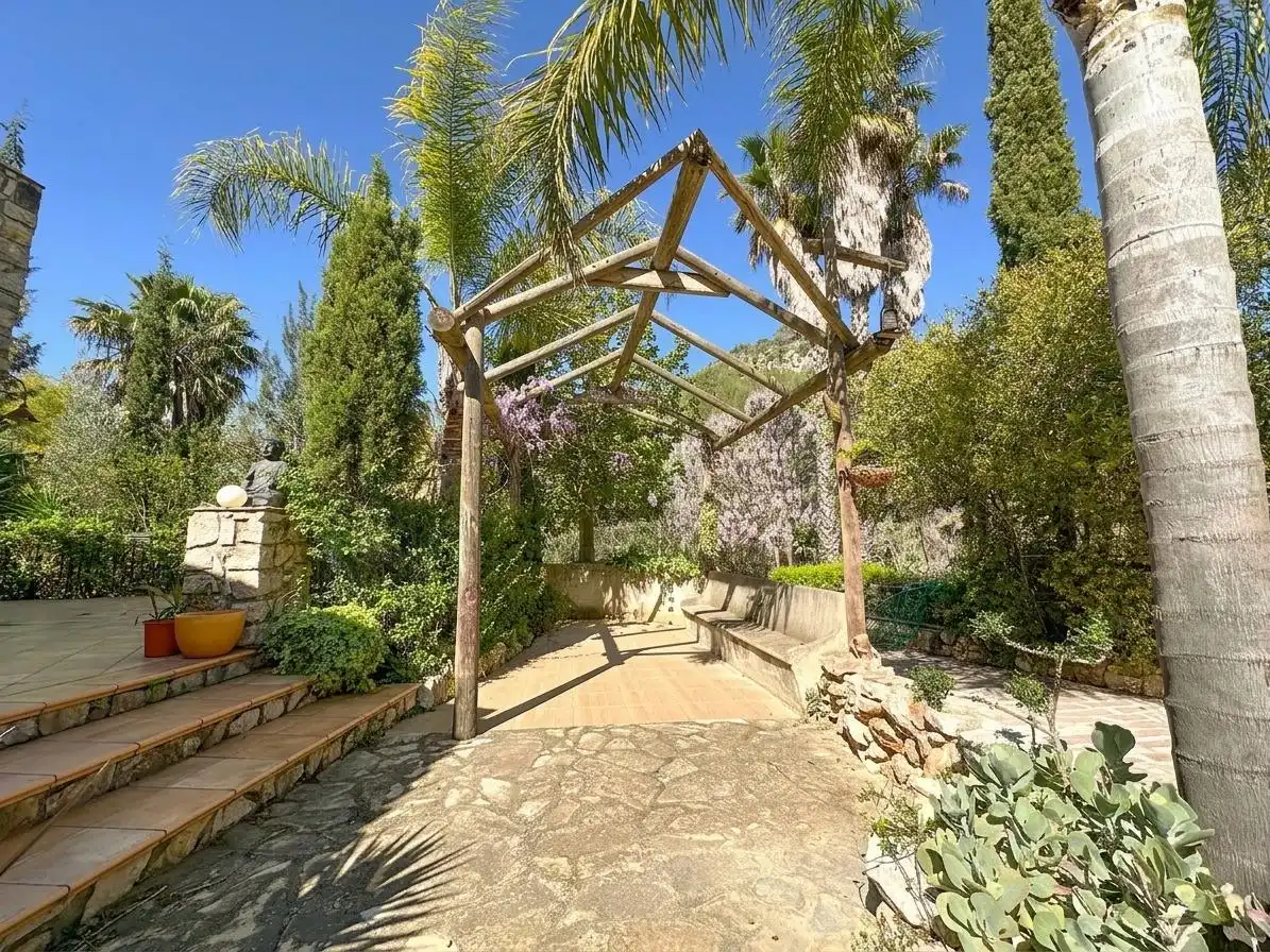 Garden of Country homes for sale in Llíber  with Air Conditioner, Heating and Private garden