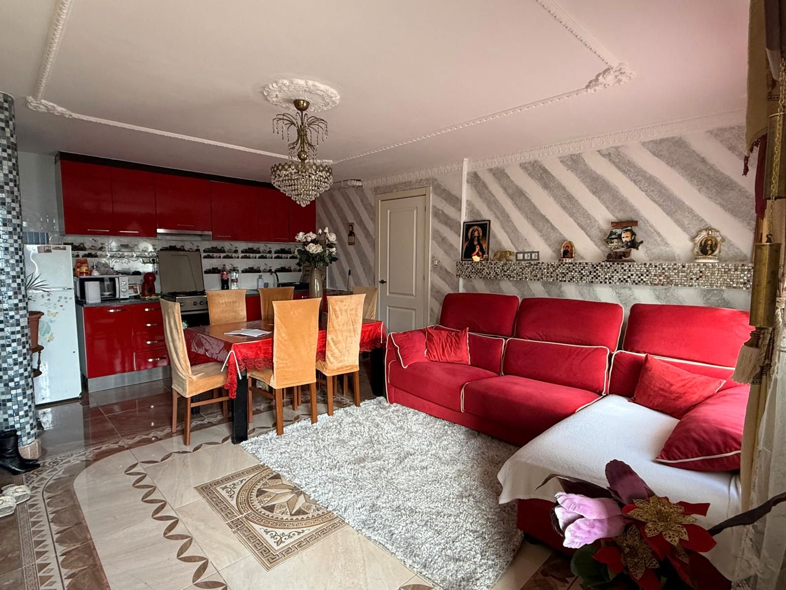 Sala d'estar de Casa o xalet de lloguer en Neda amb Moblat