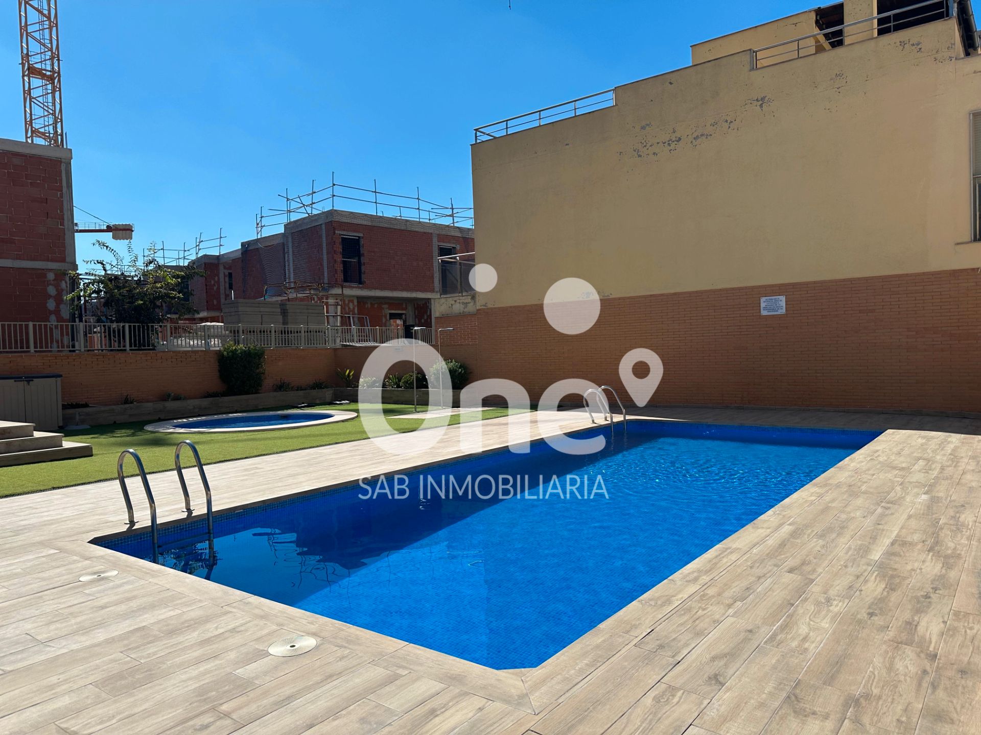 Swimming pool of Single-family semi-detached for sale in San Antonio de Benagéber  with Air Conditioner, Heating and Terrace