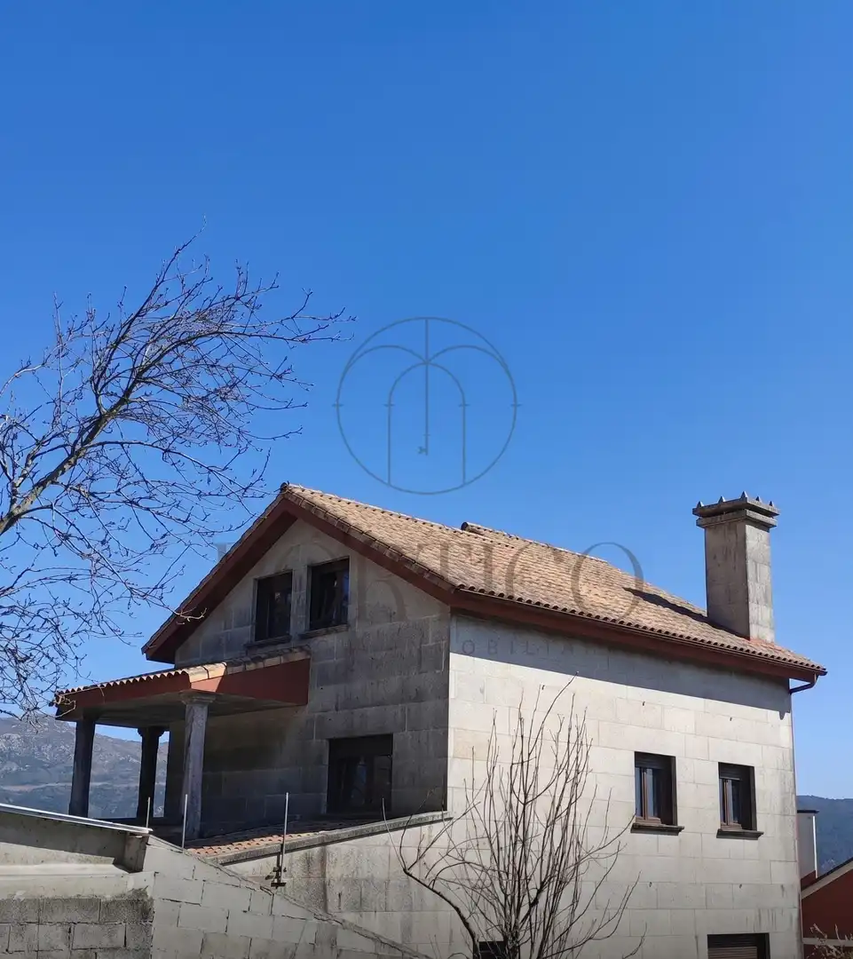 Vista exterior de Casa o chalet en venta en Mos con Terraza y Balcón