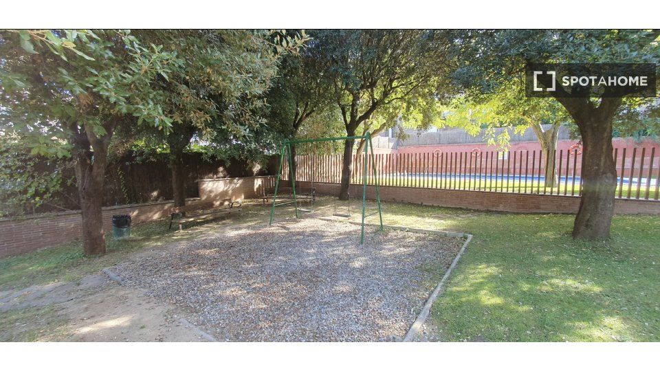Jardí de Pis de lloguer en Sant Cugat del Vallès amb Aire condicionat, Calefacció i Moblat