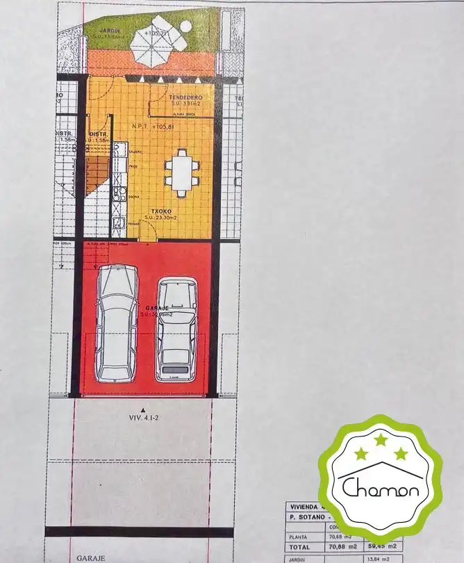 Casa adosada en venta en Bilbao  con Calefacción, Jardín privado y Terraza