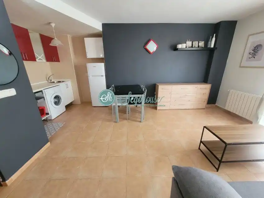Living room of Flat for sale in Espirdo  with Heating, Storage room and Furnished