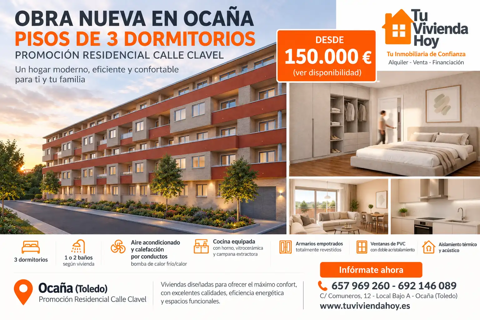 Vista exterior de Piso en venta en Ocaña