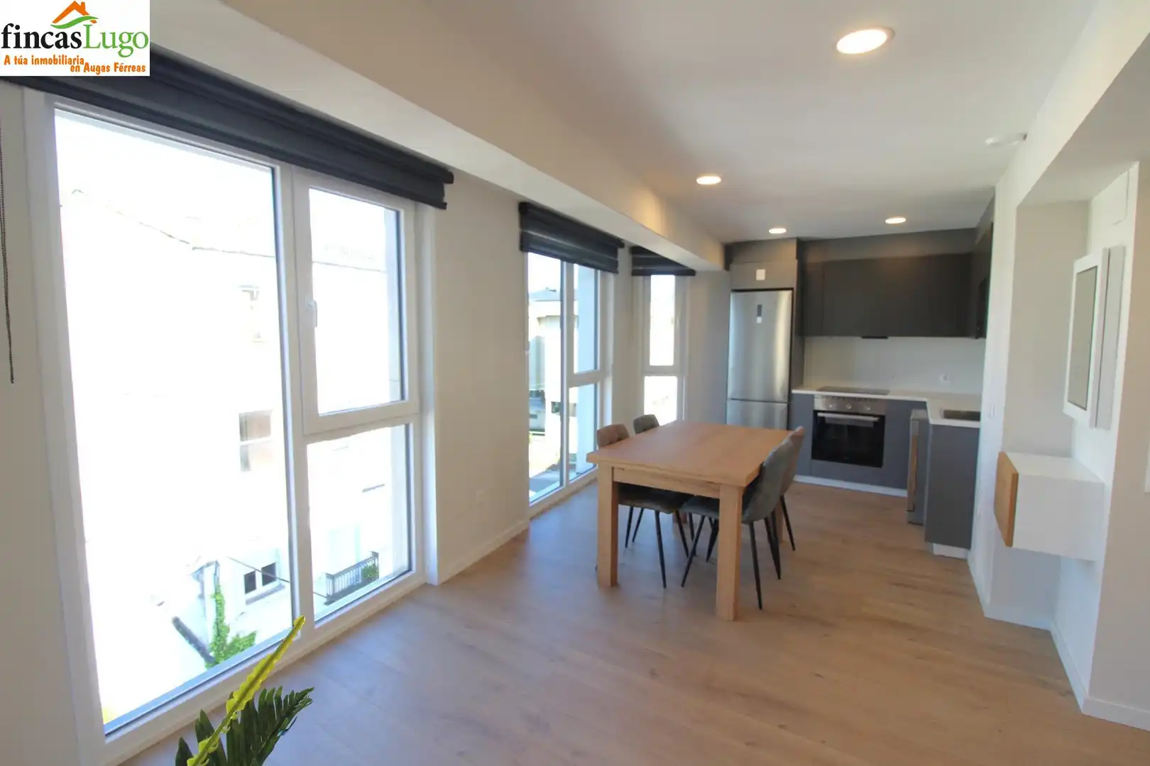 Comedor de Apartamento de alquiler en Lugo con Calefacción y Amueblado