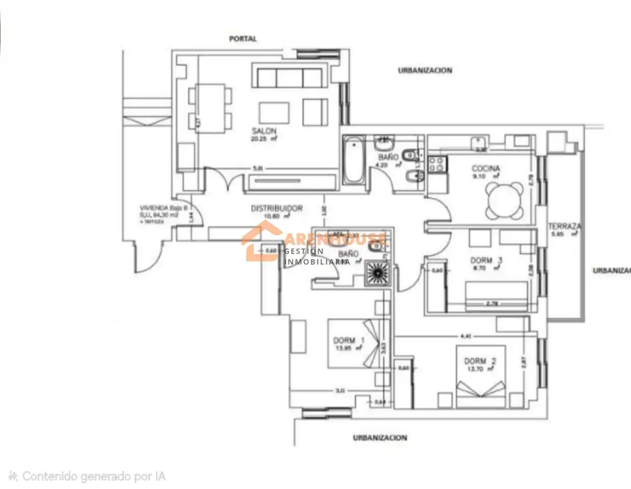 Flat with terrace for sale in Mariñamansa, imagen 27
